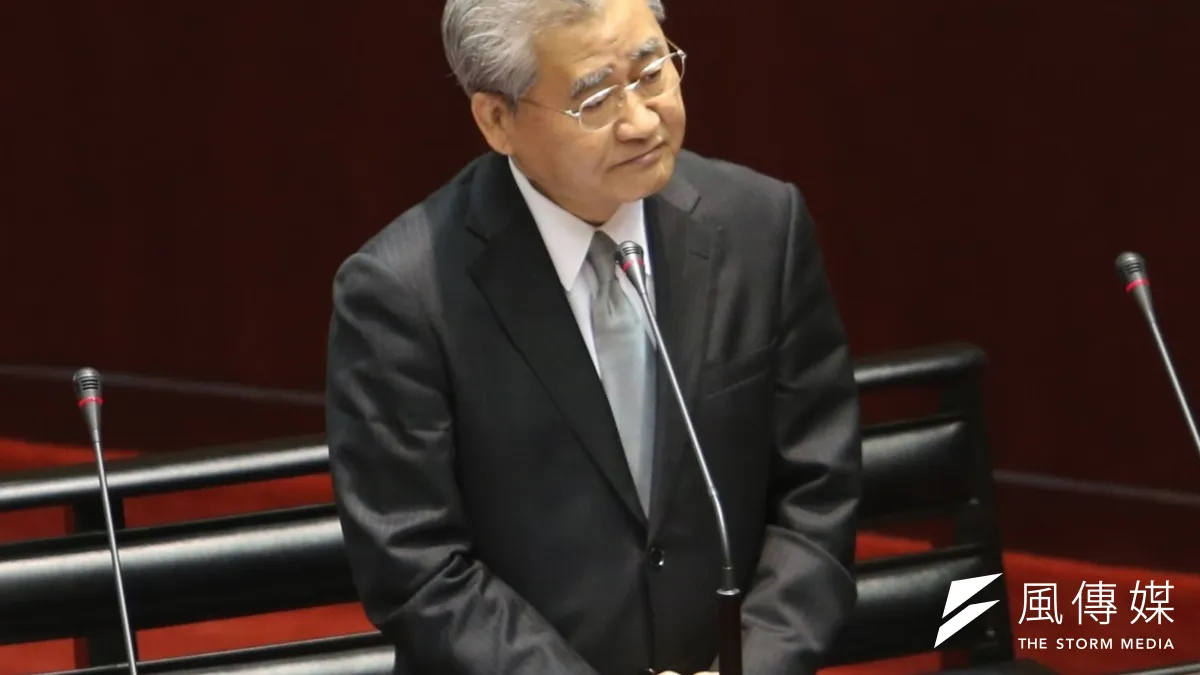 3月3日行政院長毛治國列席立院總質詢。(吳逸驊攝)