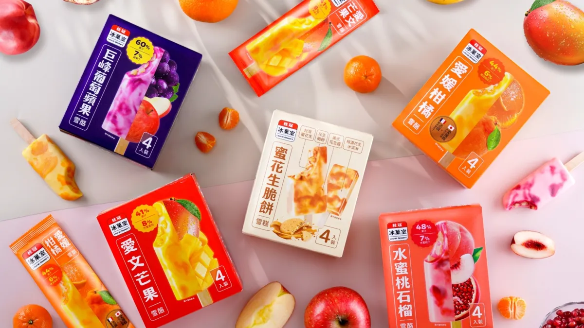 甜蜜水果雪酪席捲初夏 桂冠冰菓室新品強勢登場。