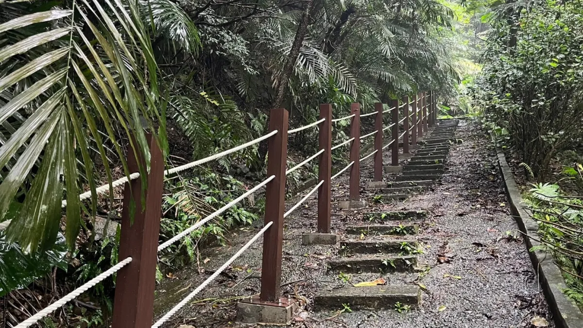 優化步道欄杆-自然透視欄杆,以降低維護管理成本。(圖/新北市政府觀光旅遊局)