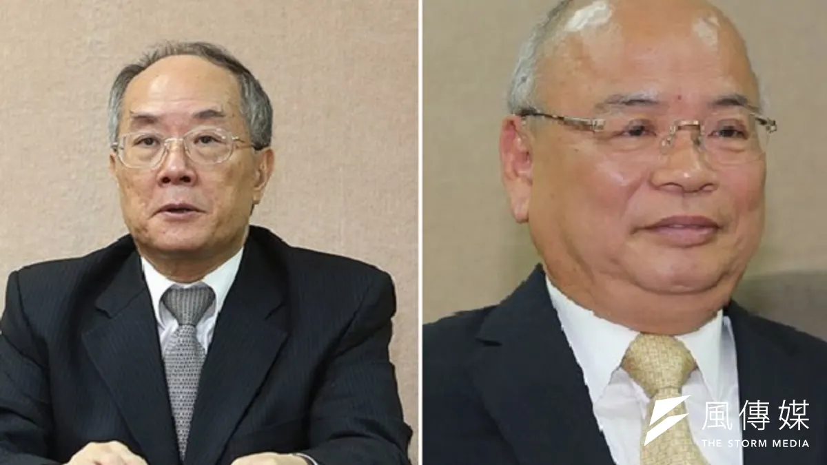 前後任檢察總長黃世銘(左)與顏大和(右),分別為前立委謝啟大與蔡豪聲請上訴,不知其考量何在。(吳逸驊攝) 前後任檢察總長黃世銘(左)與顏大和(右),分別為前立委謝啟大與蔡豪聲請上訴,不知其考量何在。(吳逸驊攝)