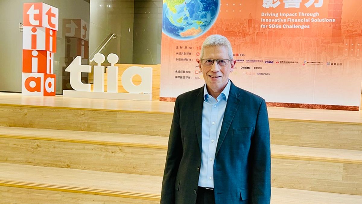 GSG Impactの前チーフ・エグゼクティブであるCliff Prior氏が台湾を訪問した。(謝錦芳攝) GSG Impactの前チーフ・エグゼクティブであるCliff Prior氏が台湾を訪問した。(謝錦芳攝)