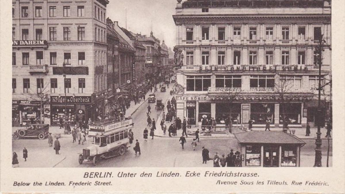 1900年柏林街景(資料照:取自Wikimedia Commons) 1900年柏林街景(資料照:取自Wikimedia Commons)