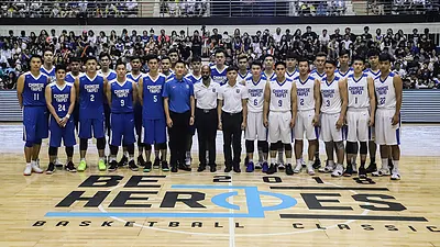 中華隊今天公佈年輕的白隊陣容名單,參與第40屆瓊斯盃男子籃球邀請賽,其中徵招許多近年來旅外的年輕好手,淺力無窮。(圖/余柏翰記者攝)