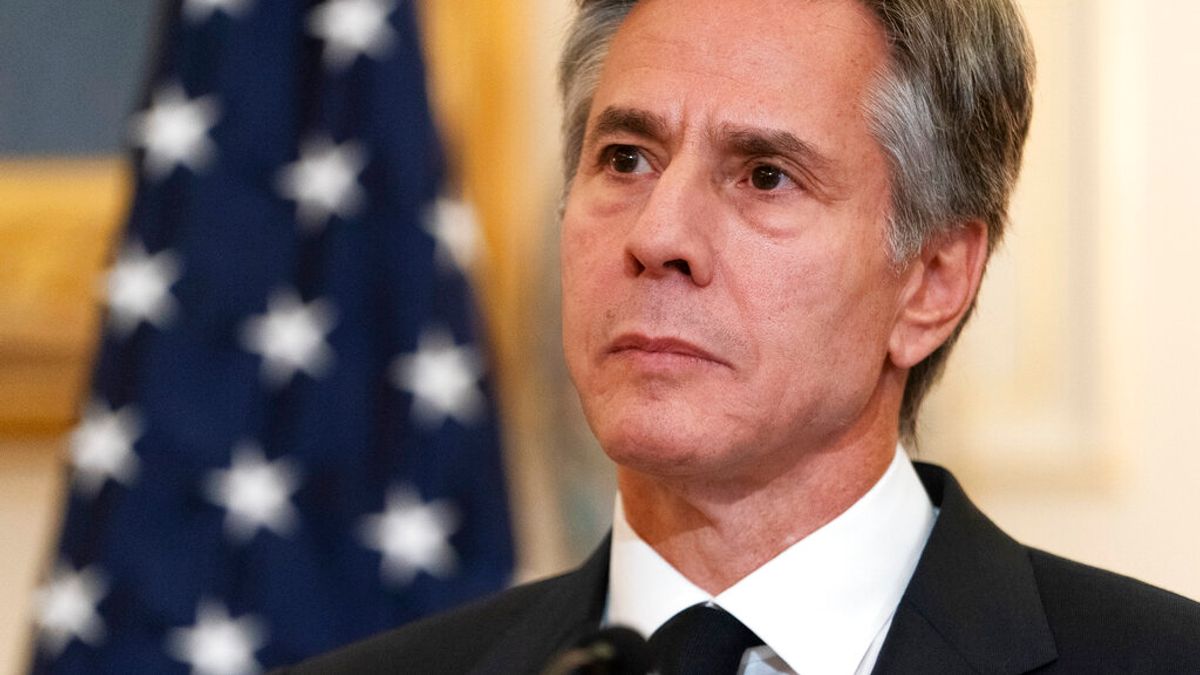 美國國務卿布林肯。(資料照,美聯社) 美國國務卿布林肯。(資料照,美聯社)