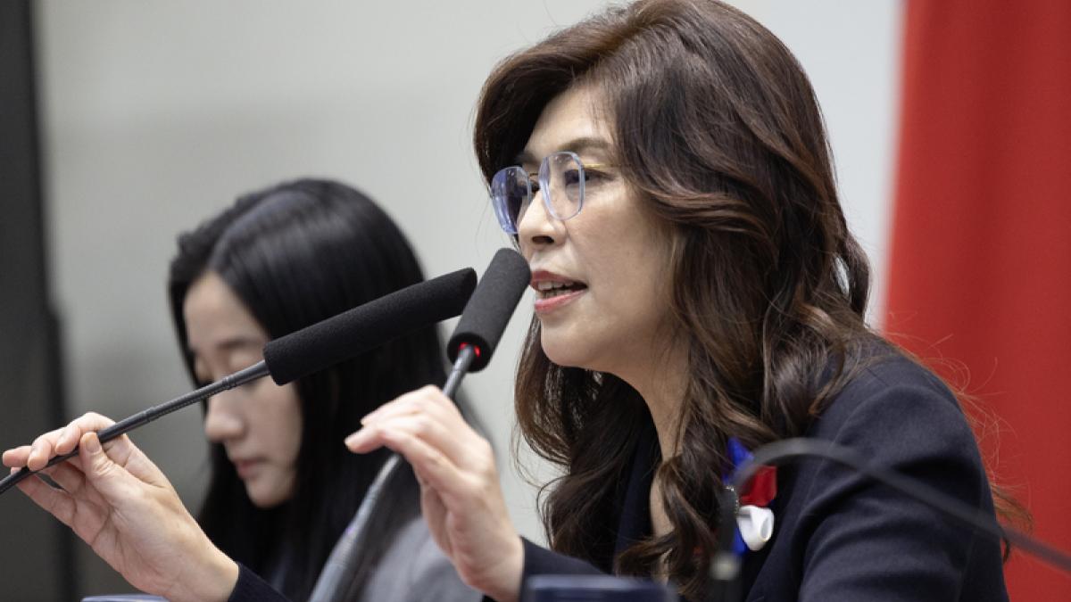 今晚啟程訪美 鄭麗文:國民黨不會讓美國捲入可避免的戰爭