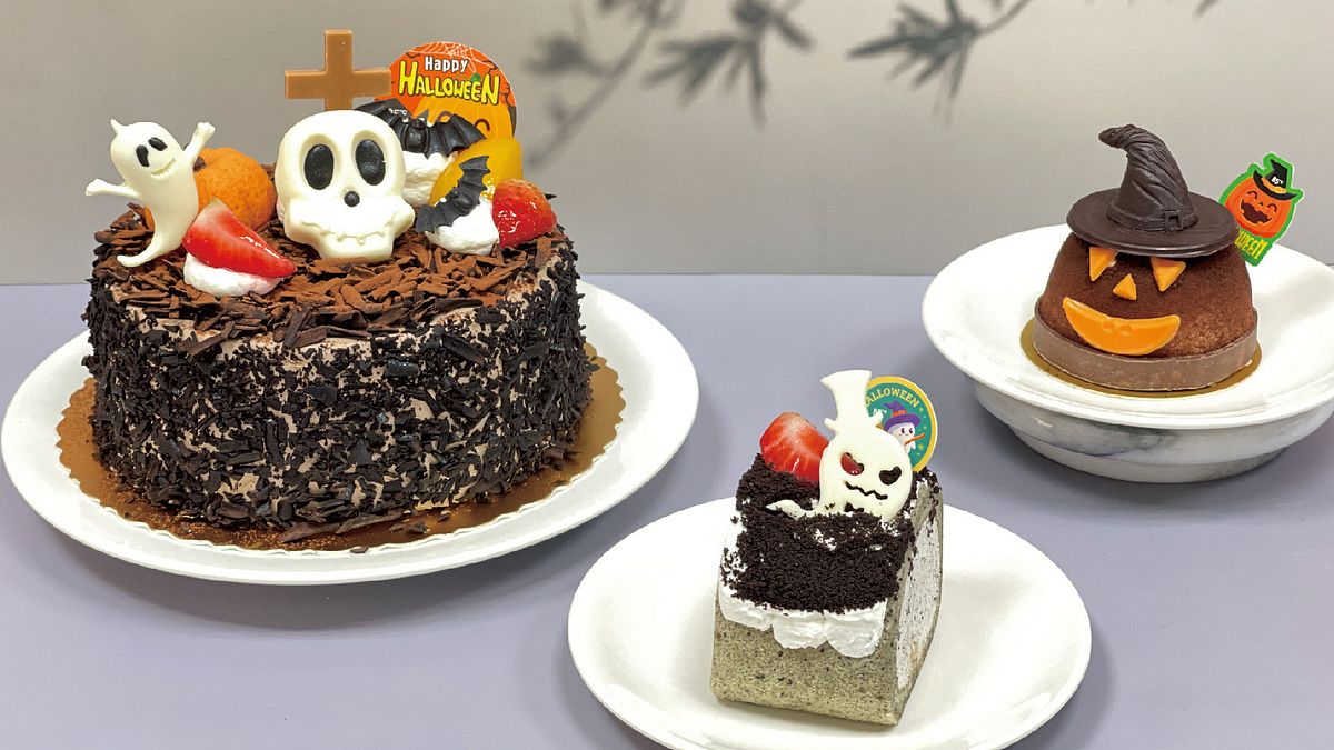 十月嗨翻啦!85℃水果咖啡清爽爆擊 萌鬼蛋糕出沒萬聖派對。(圖/85℃提供) 十月嗨翻啦!85℃水果咖啡清爽爆擊 萌鬼蛋糕出沒萬聖派對。(圖/85℃提供)