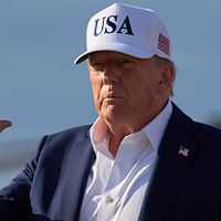 米国大統領トランプ。(美聯社) 米国大統領トランプ。(美聯社)