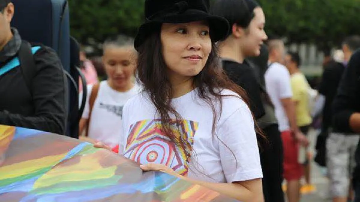 怒斥反同宗教人士 陳嘉君呼籲:「請讓他們活在我們之中 」(取自陳嘉君個人臉書)