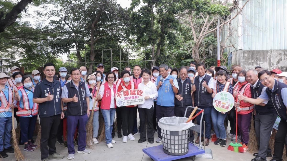 台中全面防鼠總動員 全市625里同步出擊大清消