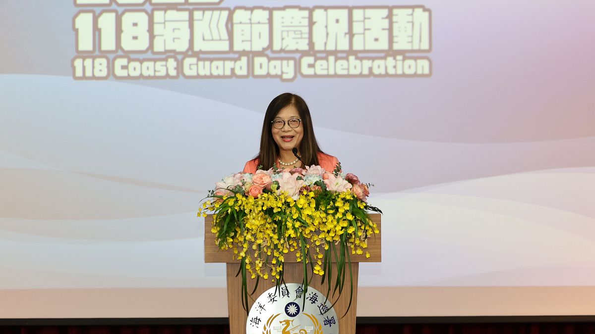 今年首迎「海巡節」!管碧玲致敬海疆英雄:海巡是印太自由開放的守護者