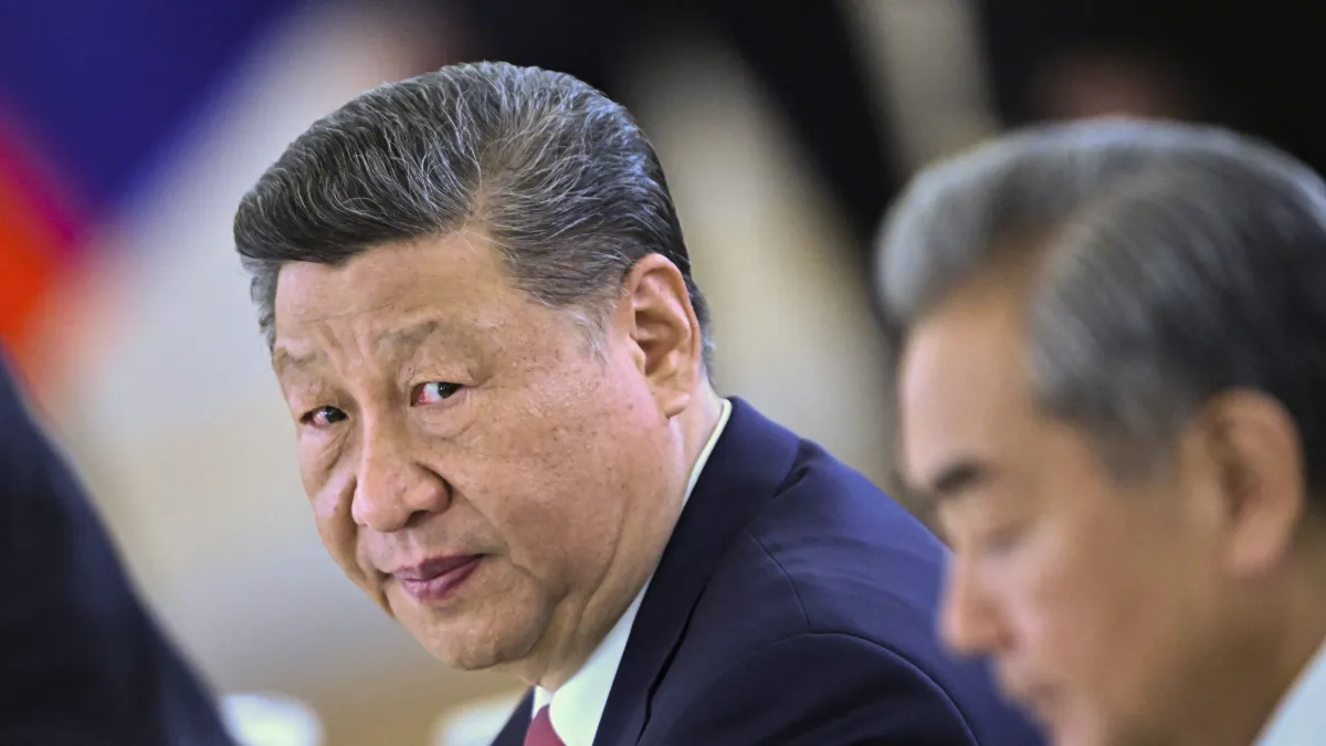 The downfall of CCP Central Military Commission Vice Chairman Zhang Youxia carries potential implications for increased tensions in the Taiwan Strait. (AP)
