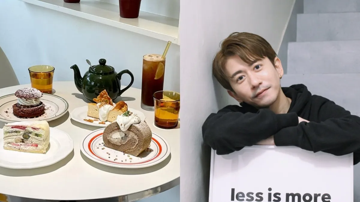 一句「我的青春都給了台灣了」,不只是時間的流逝,更多的是對台灣的喜愛、對甜點的執著。(合成圖/取自IG@and.room_taipei、林建儒攝)