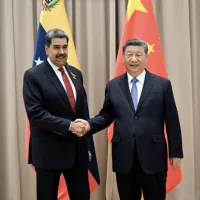 2025年5月9日、中国国家主席習近平氏がモスクワでベネズエラ大統領マドゥロ氏と会談。(写真/中国外交部公式サイト提供) 2025年5月9日、中国国家主席習近平氏がモスクワでベネズエラ大統領マドゥロ氏と会談。(写真/中国外交部公式サイト提供)