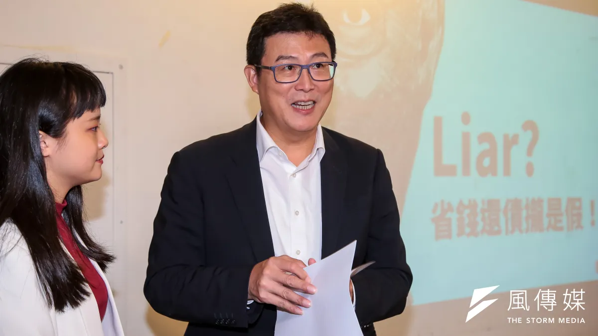 20181005-民進黨台北市長參選人姚文智5日接受大專院校學生會邀請,參加「2018雙北市長青年論壇」。(顏麟宇攝)