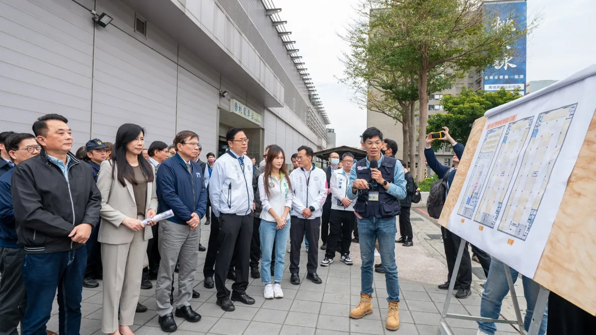 立法院交通委員會視察桃市交通重大計畫行程。(圖/桃園市政府提供)