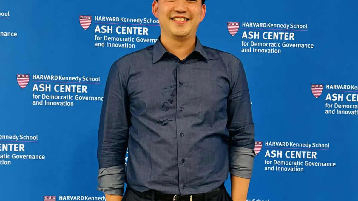 Harvard Kennedy School researcher Chu Chen-tso (Photo courtesy of Chu Chen-tso)