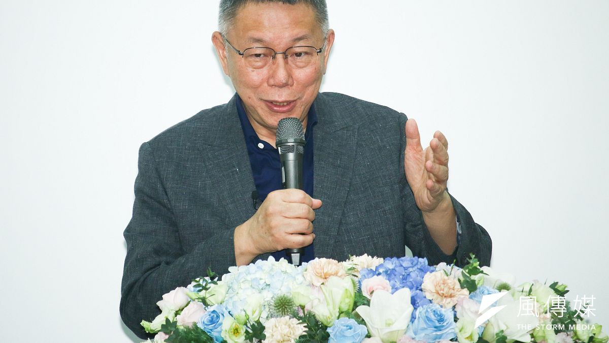 柯文哲今日出席雲林選哲之友會成立大會時表示,郭柯合沒有可能性。(資料照,蔡親傑攝) 柯文哲今日出席雲林選哲之友會成立大會時表示,郭柯合沒有可能性。(資料照,蔡親傑攝)