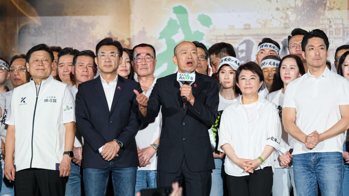 反毒油集會20萬群眾上凱道 藍白大咖齊聚怒轟:民進黨下台