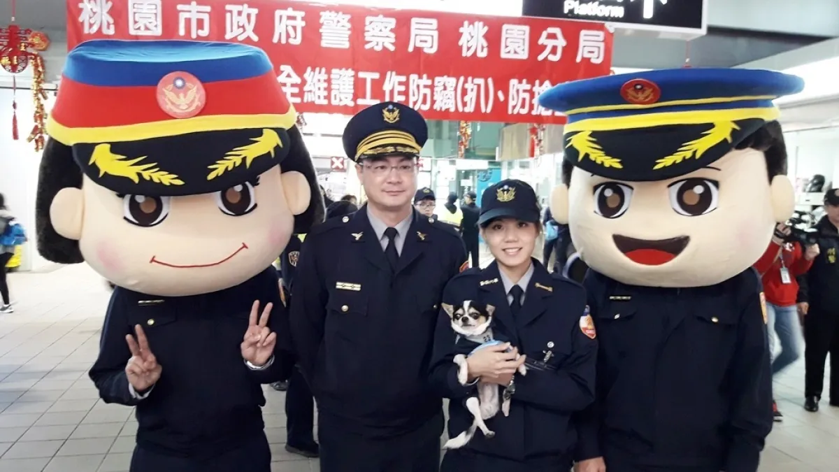 加強重要節日維安 正妹所長出馬宣導防竊防搶
