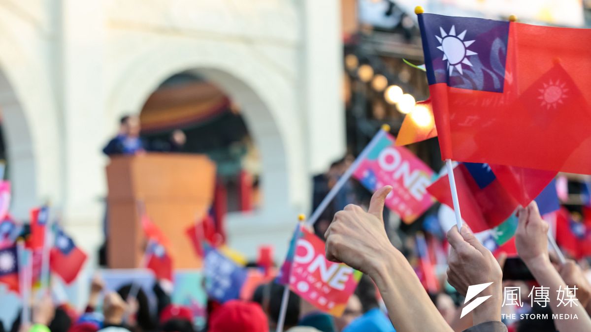 國旗。(顏麟宇攝) 國旗。(顏麟宇攝)