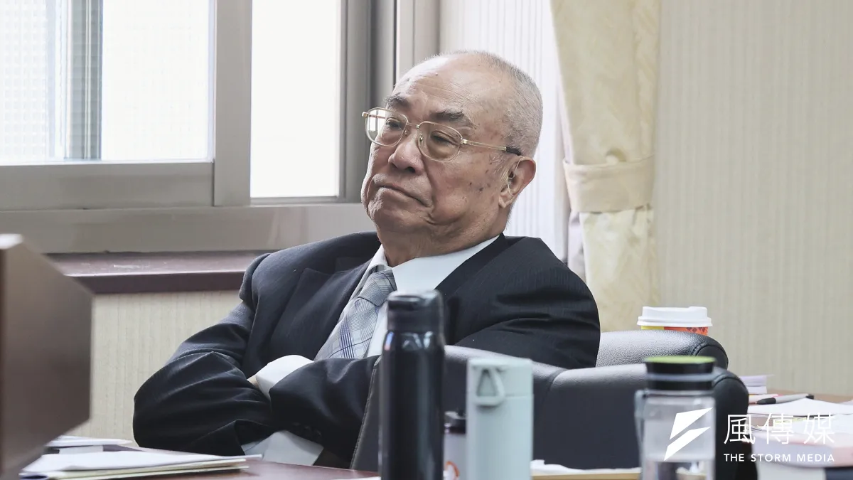 海基會董事長吳豊山已經宣布「讓賢」,任期至12月底止,有分析指出,賴政府醞釀一場人事大風吹,讓吳倉皇被掃下台。(柯承惠攝)