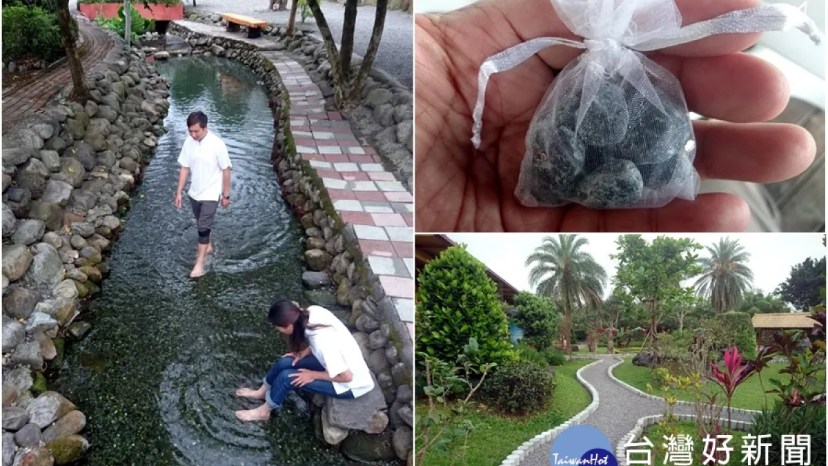 帶媽媽到玉泉溪洗腳 盡孝道又能得玉石