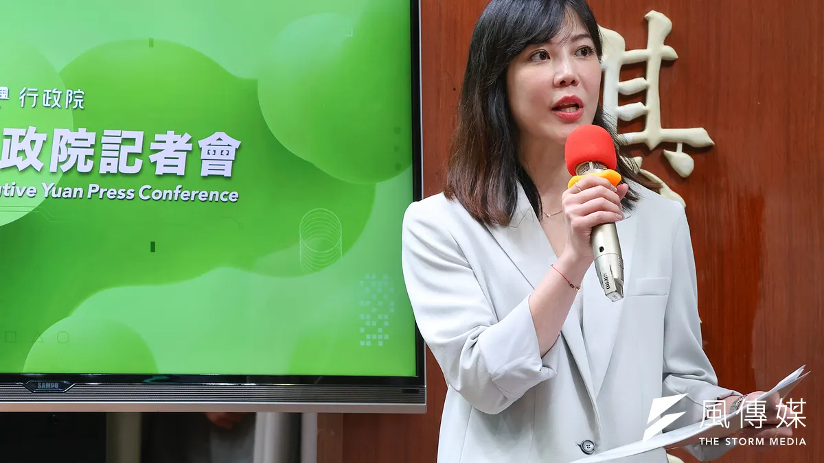 行政院發言人李慧芝說明軍公教薪資狀況。(資料照,顏麟宇攝) 行政院發言人李慧芝說明軍公教薪資狀況。(資料照,顏麟宇攝)