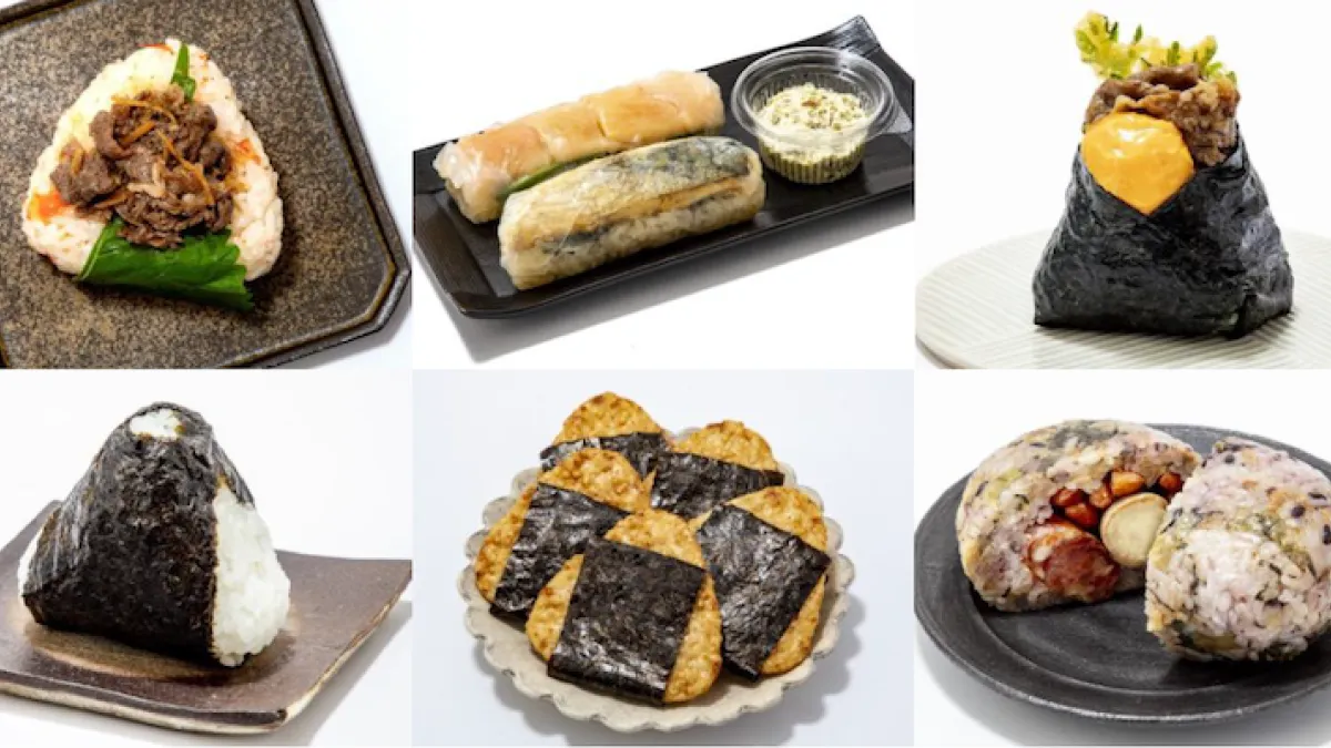 東京駅の「グランスタ東京」で開催される「ONIGIRI JOURNEY」では、烏龍茶葉とともに炊き上げた特製おこわを使った本格台湾おにぎりや、台湾おにぎり弁当が数量限定で登場する。(JR東日本クロスステーション デベロップメントカンパニーPR事務局提供)