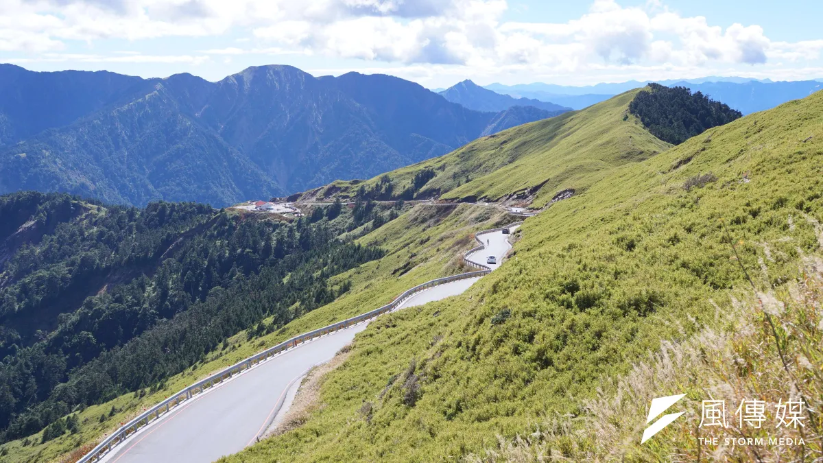 美麗的台灣山林景觀,圖為合歡山主峰。(資料照,盧逸峰攝)