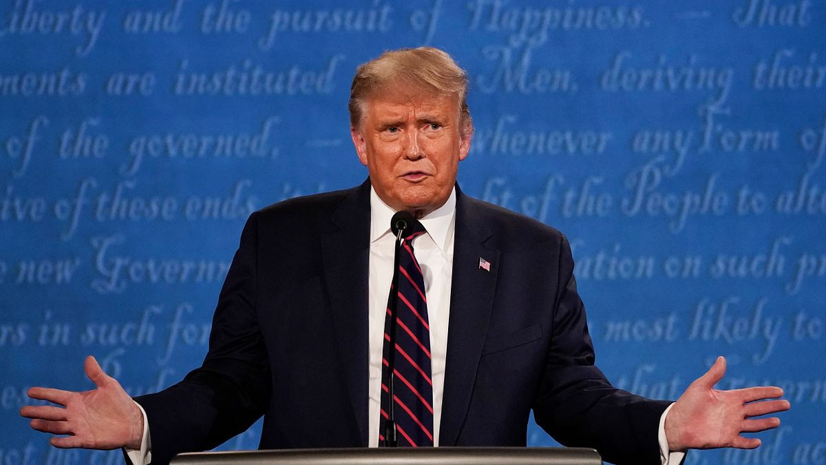 川普三年多的執政成績,給美國民眾的感受複雜。(AP) 川普三年多的執政成績,給美國民眾的感受複雜。(AP)