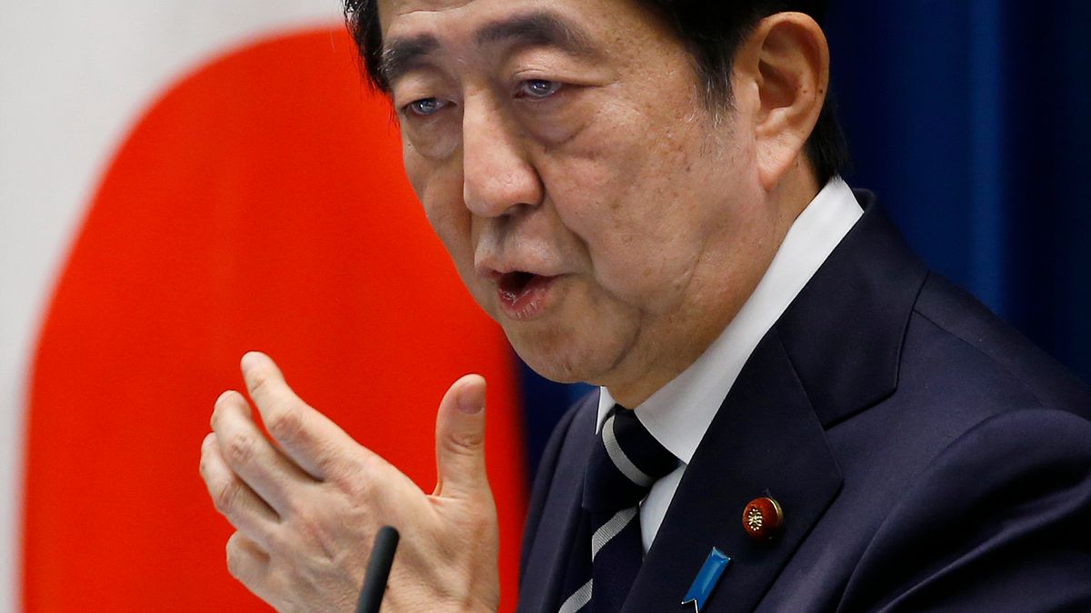 安倍晉三。(美聯社) 安倍晉三。(美聯社)