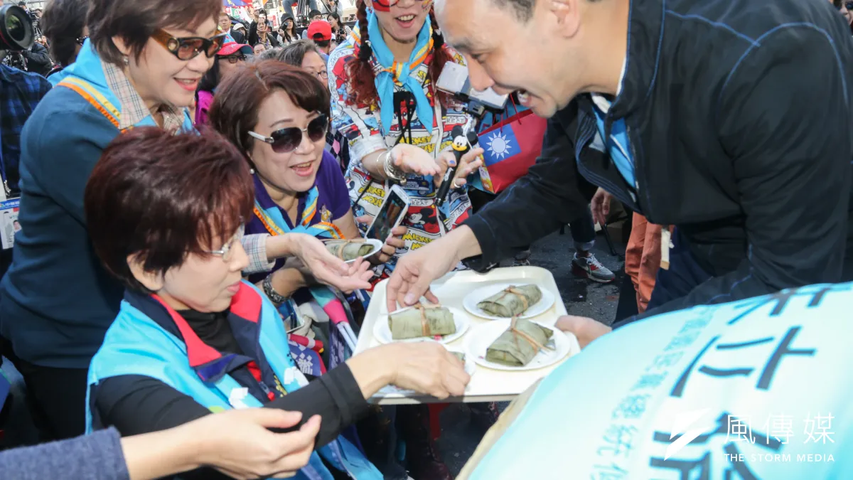 國民黨總統候選人朱立倫競選總部成立。(陳明仁攝)