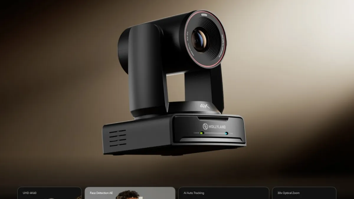 Hollyland Introduces Astra P1, a 4K Pan-Tilt-Zoom Camera Built for Large Venues and Live Productions