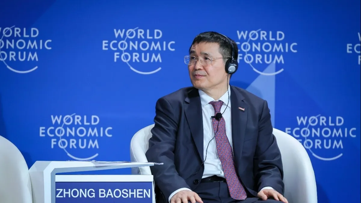 Zhong Baoshen at 2026 Annual Meeting of the New Champions: Solar-Plus-Storage Integration Breaks the Boundaries of Global Green Energy Application