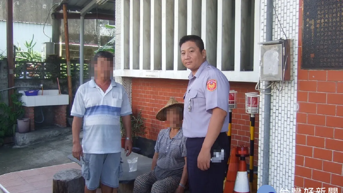 就甘心! 熱心警用臉書確認身分助迷失老婦返家