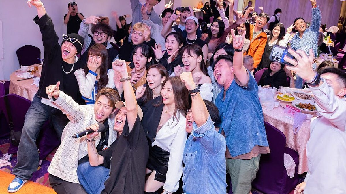 電影《淺嚐‧微醺》順利殺青。(圖/藝林國際育樂提供) 電影《淺嚐‧微醺》順利殺青。(圖/藝林國際育樂提供)