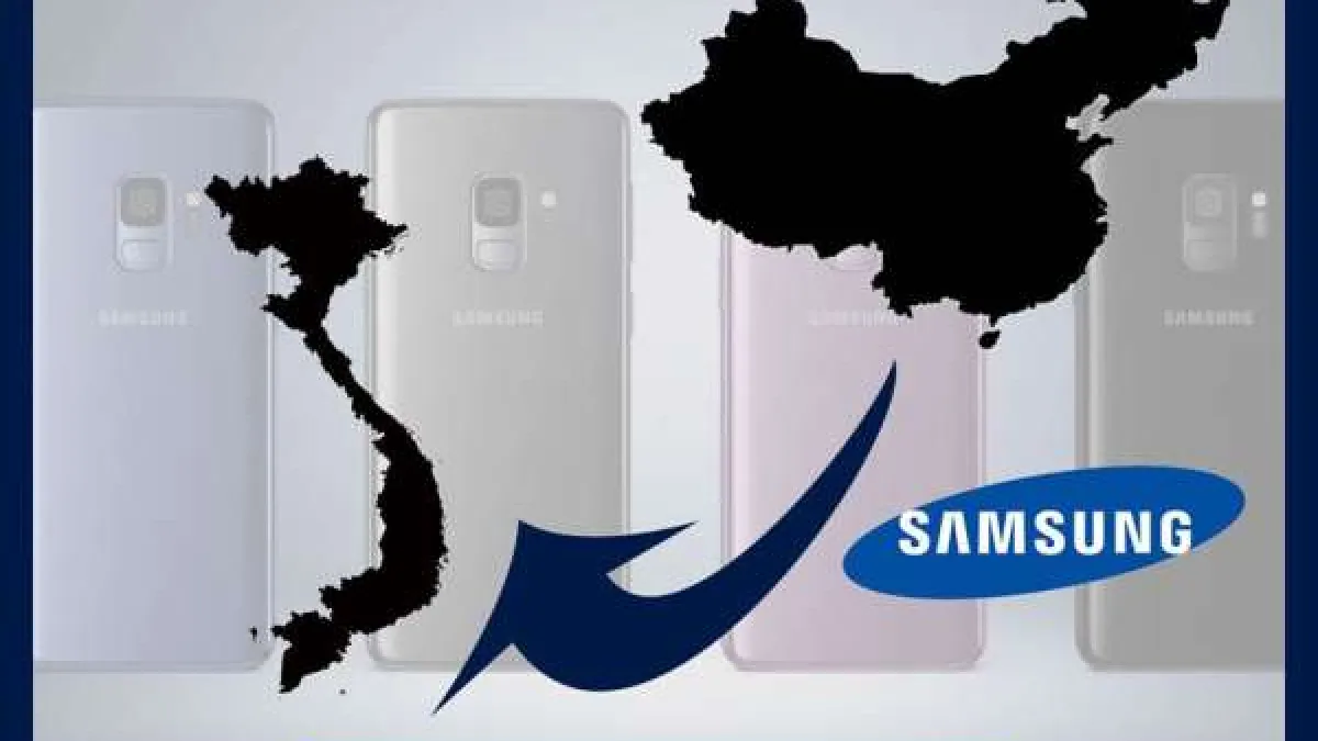 Samsung has fully withdrawn from China, shifting its primary focus to Southeast Asia. (Screenshot from the internet)
