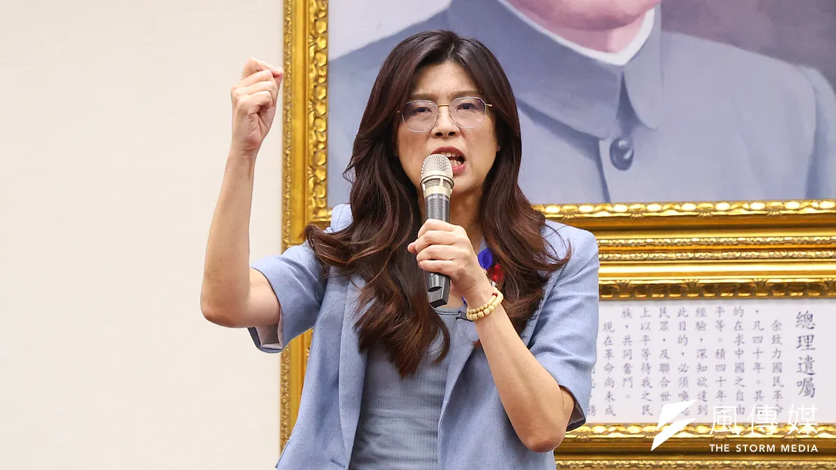 国民党主席選挙が18日に投票が行われ、最終的に元立法委員の鄭麗文氏が当選した。(写真/顏麟宇撮影)