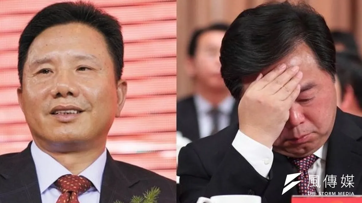 江蘇首富朱興良(左)因涉嫌賄賂前南京市長季建業(右),被逮入獄。(新京報)