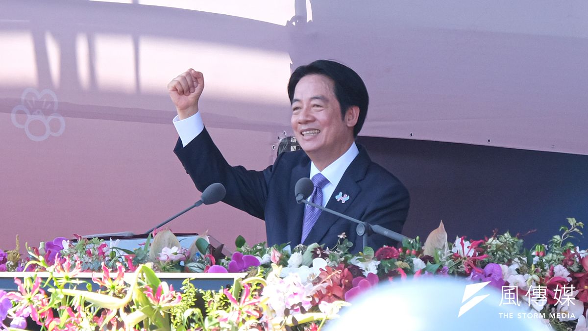 20251010-114年國慶大會10日於總統府前舉辦,圖為總統賴清德。(劉偉宏攝) 20251010-114年國慶大會10日於總統府前舉辦,圖為總統賴清德。(劉偉宏攝)