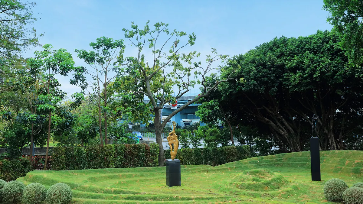 板橋區大觀段984地號、新興段1164-10地號綠美化完工。 板橋區大觀段984地號、新興段1164-10地號綠美化完工。