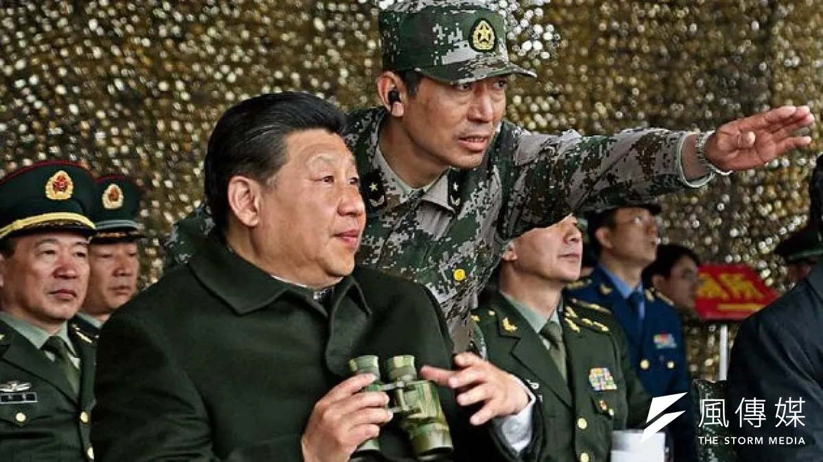 習近平(見圖)要求解放軍2027年完成攻台能力準備,又加上其軍權不穩的訊息傳出,習利用民族主義開打的可能性多高?(解放軍畫報)