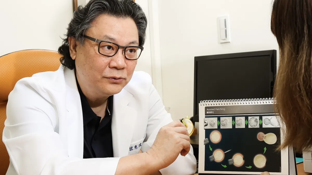 孕醫生殖中心院長黎惠波醫師倡導採用單一胚胎植入(SET),期望孕育足月且健康的優質寶寶。(圖/孕醫生殖中心提供)
