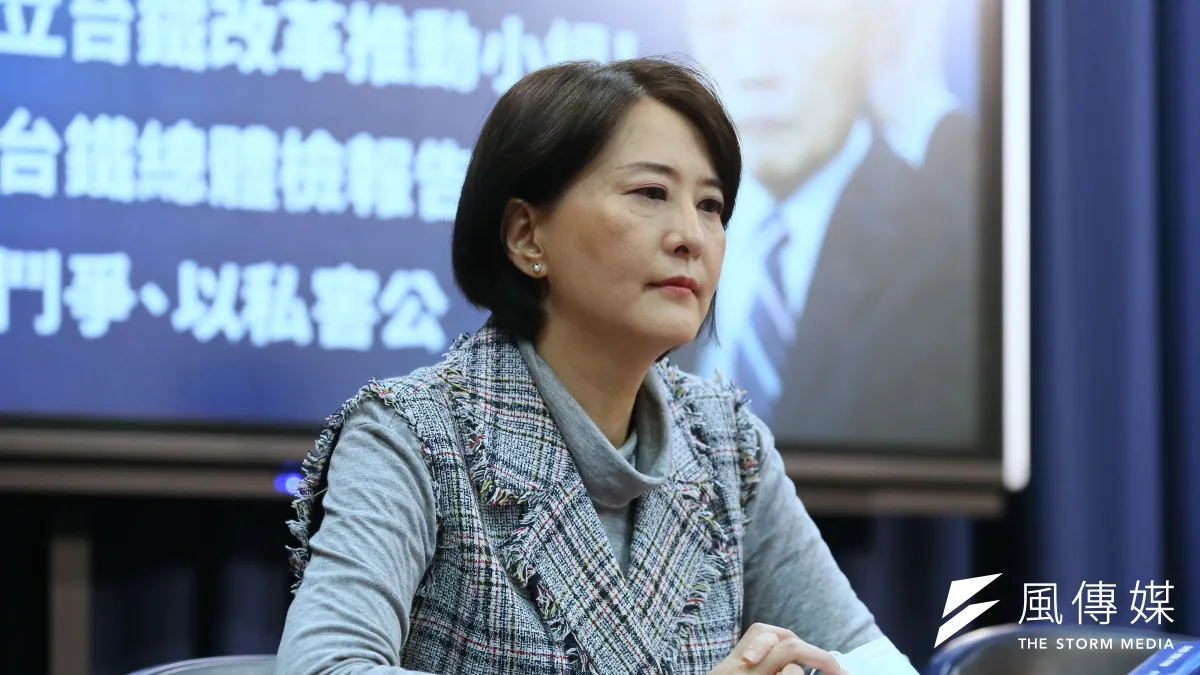 王鴻薇批判促轉會說延任就延任,根本就是被當成政治提款機。(資料照,柯承惠攝)