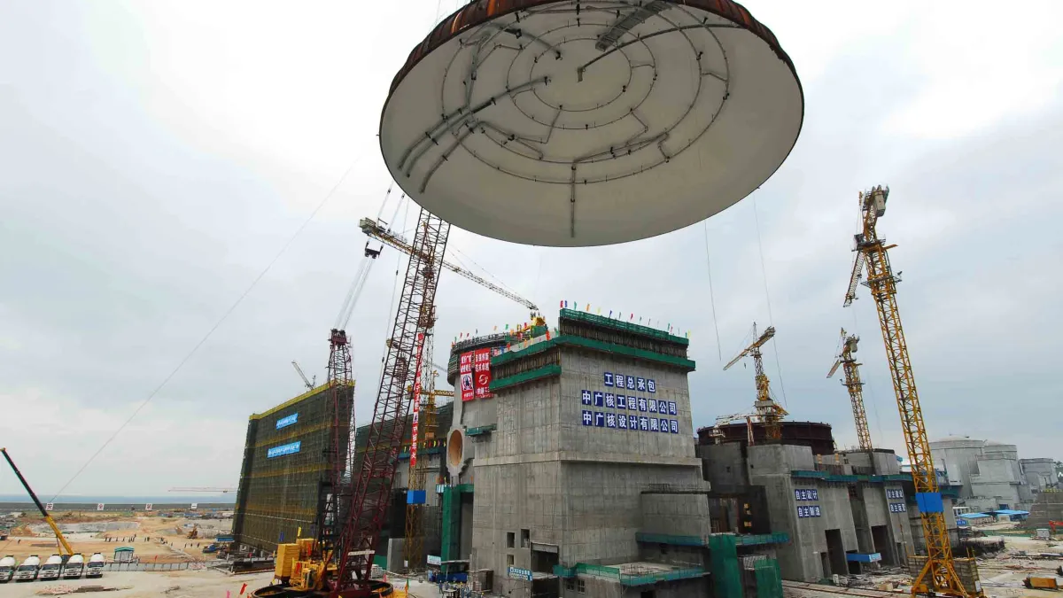 中國驚人的核電廠擴建速度,讓中國科學院的院士直言批評「瘋狂」。