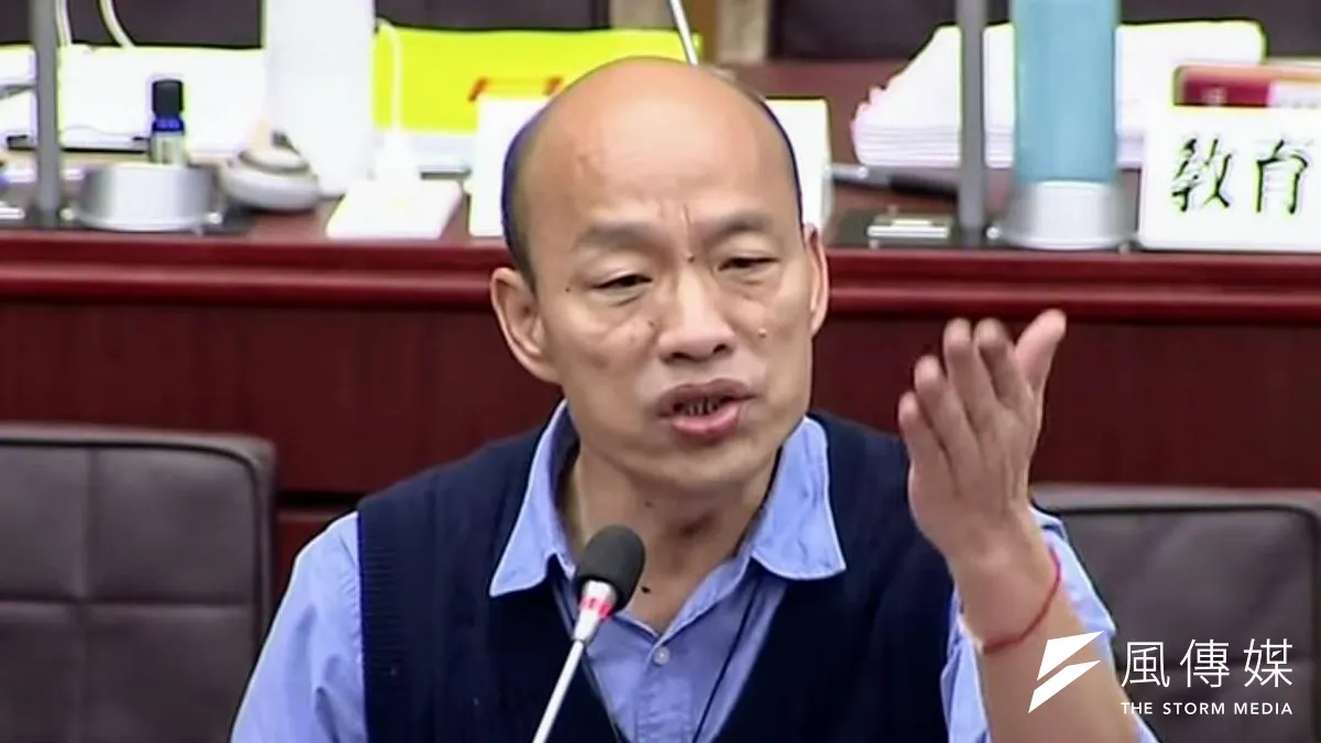 高雄市長韓國瑜今(13)日表示,民進黨的總統初選結果為台灣「帶來非常不好的民主示範」。(資料照,徐炳文攝) 高雄市長韓國瑜今(13)日表示,民進黨的總統初選結果為台灣「帶來非常不好的民主示範」。(資料照,徐炳文攝)