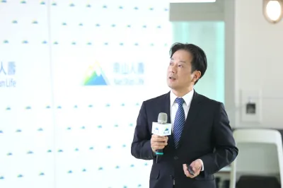 20260417-南山人壽財務長蔡昇豐。(南山人壽提供)