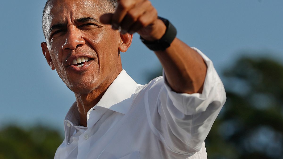 歐巴馬前往北卡羅來納州幫希拉蕊拉票(AP) 歐巴馬前往北卡羅來納州幫希拉蕊拉票(AP)