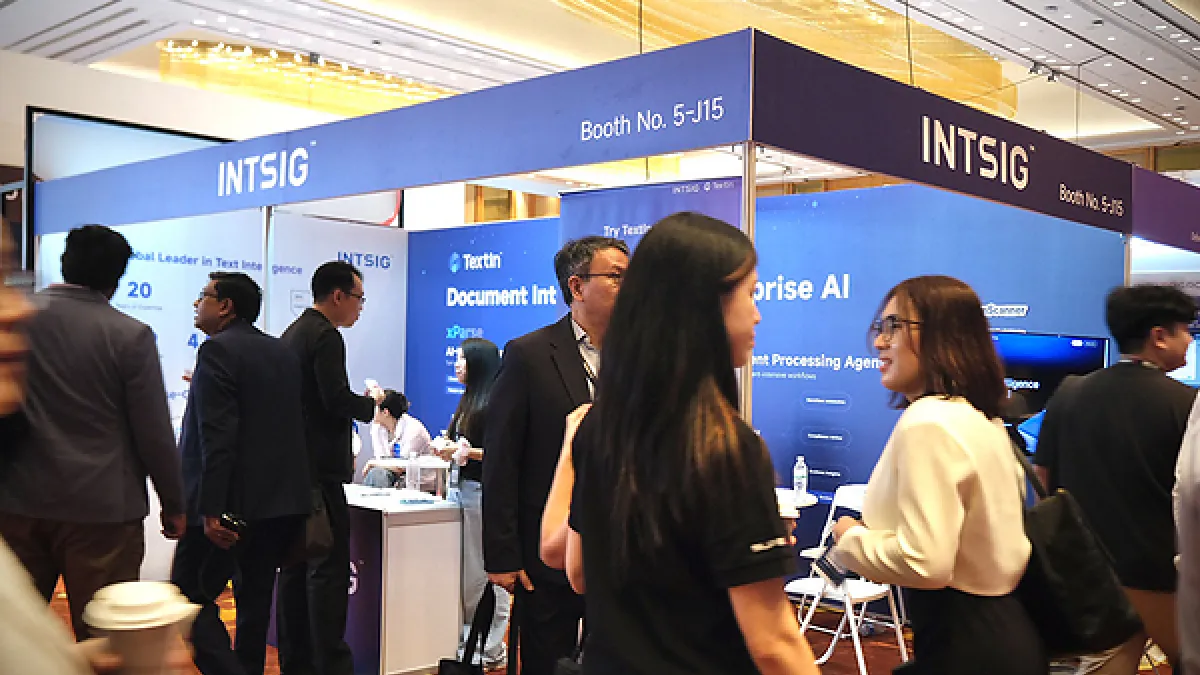 INTSIG Showcases TextIn's Enterprise Document AI at Cloud & AI Infrastructure Asia 2026