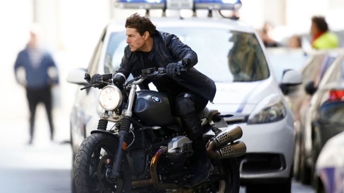 阿湯哥拍【不可能的任務】不但動作戲不斷超越前作,而且還「一切都來真的」。(圖/imdb) 阿湯哥拍【不可能的任務】不但動作戲不斷超越前作,而且還「一切都來真的」。(圖/imdb)